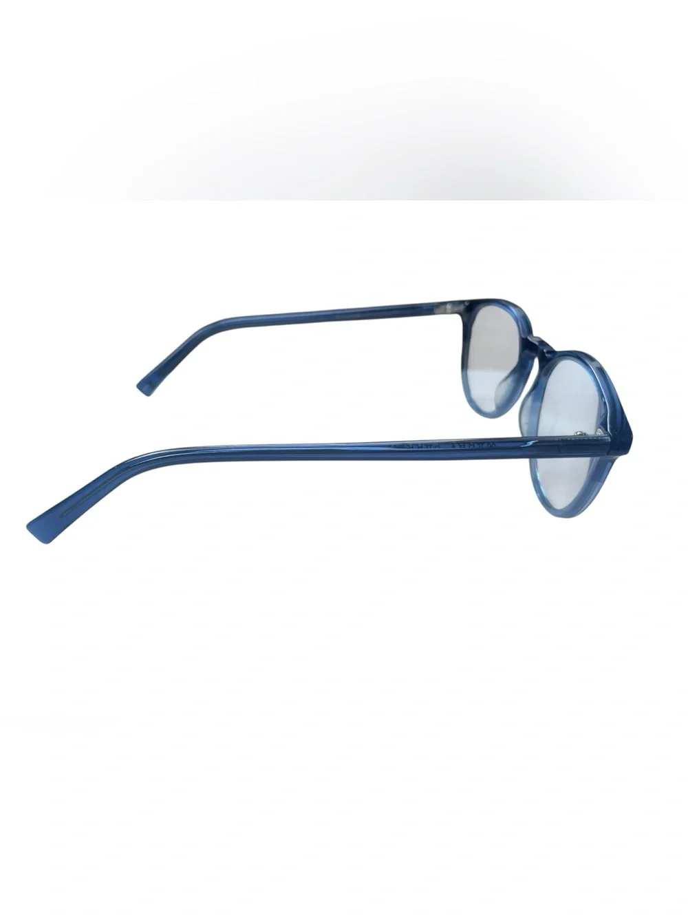 Warby Parker Butler M 347 Blue Eyeglasses Frame 52-19-145 Full Rim Eyewear.